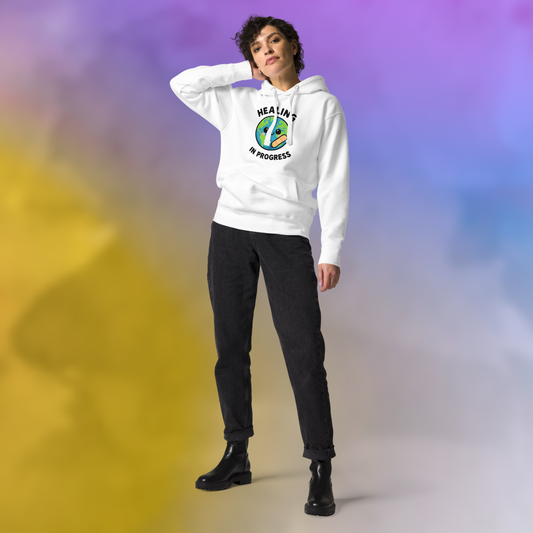 Healing in Progress Premium Pullover Hoodie