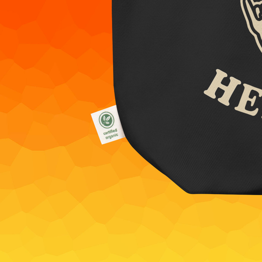 Hardcore Herbivore Organic Cotton Tote Bag