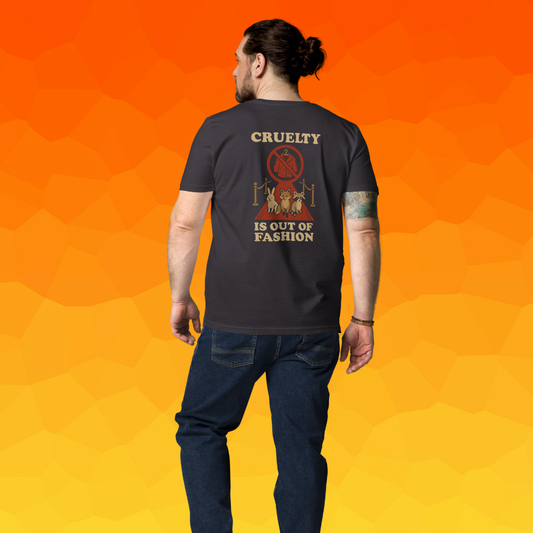 Cruelty is out of Fashion Organic Cotton T-Shirt
