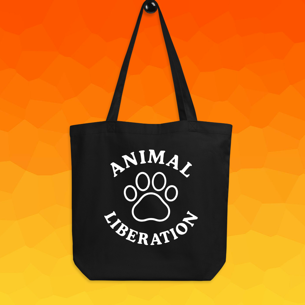 Animal Liberation Organic Tote Bag