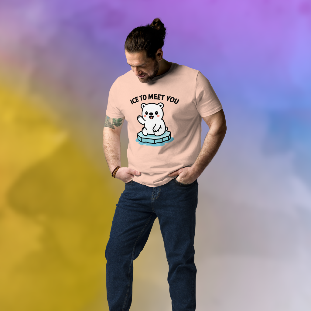 Ice to Meet You Polar Bear Vegan T-Shirt