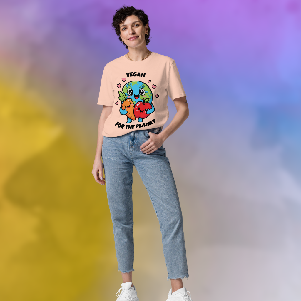 Vegan for the Planet organic cotton t-shirt