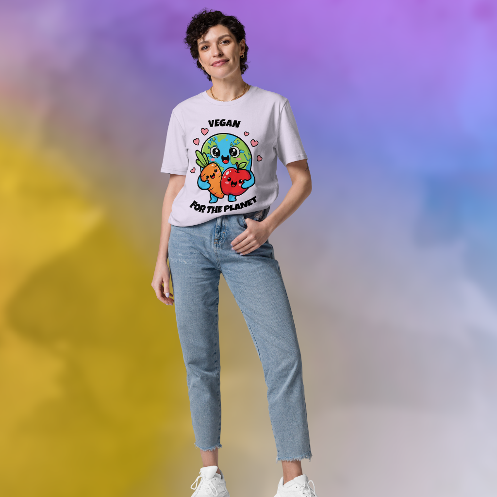 Vegan for the Planet organic cotton t-shirt