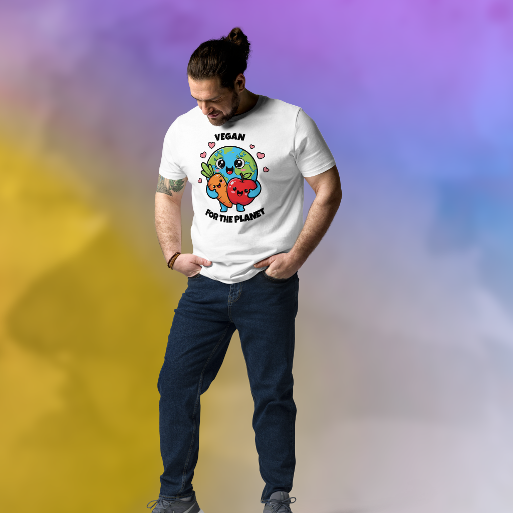 Vegan for the Planet organic cotton t-shirt