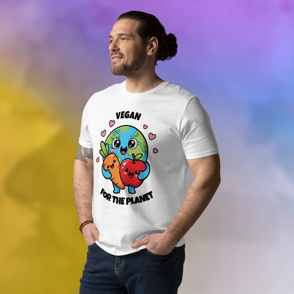 Vegan for the Planet organic cotton t-shirt