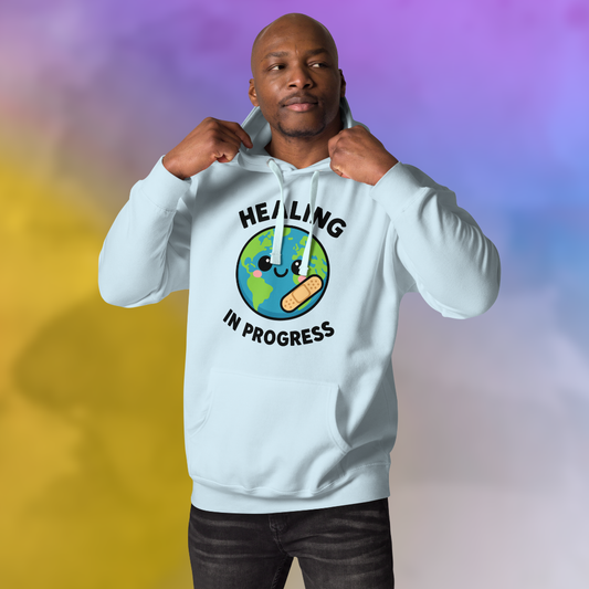 Healing in Progress Premium Pullover Hoodie