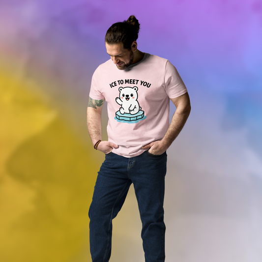 Ice to Meet You Polar Bear Vegan T-Shirt