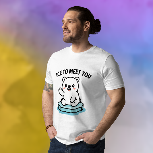 Ice to Meet You Polar Bear Vegan T-Shirt