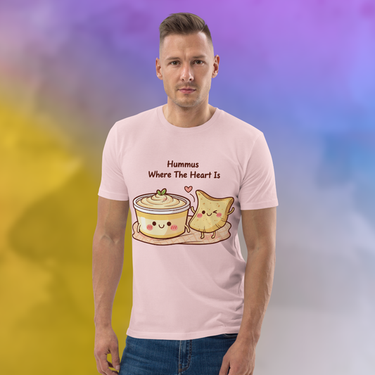 Hummus Where The Heart Is Vegan T-Shirt