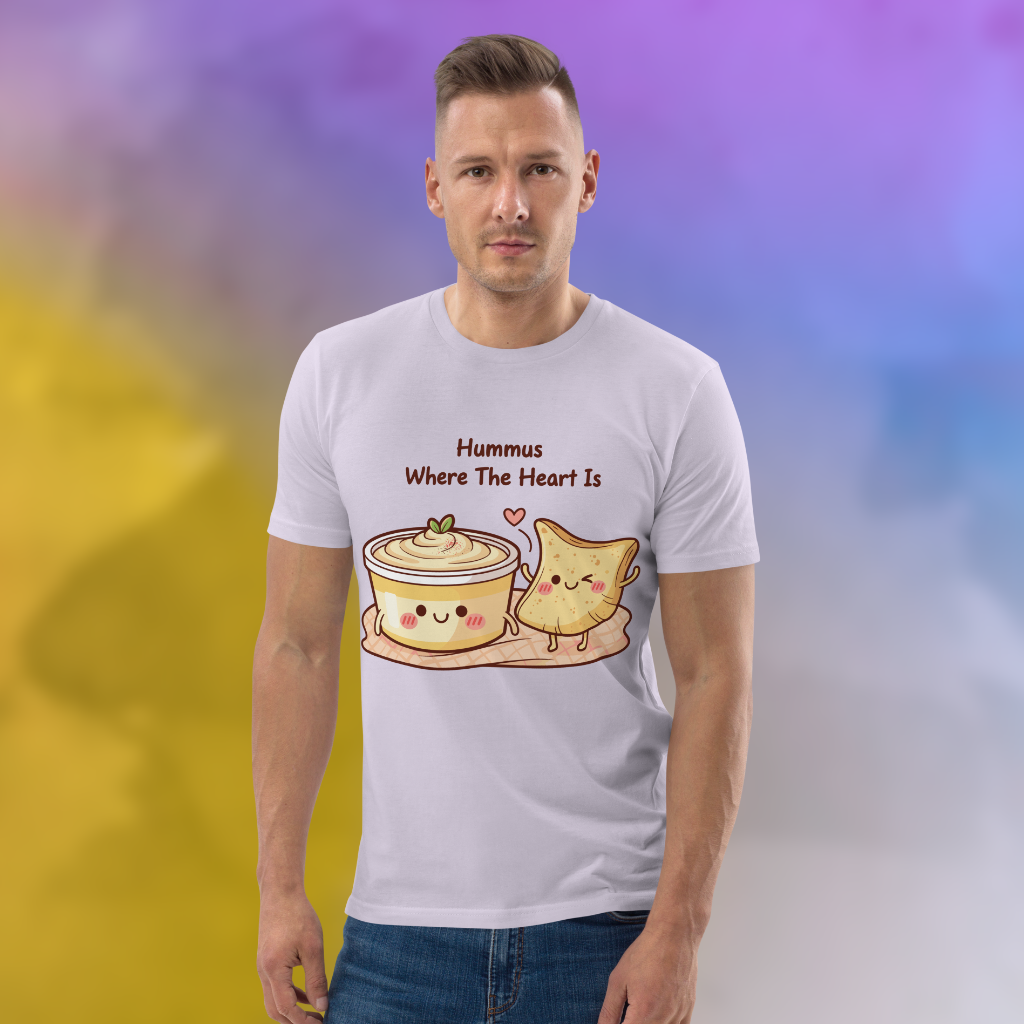 Hummus Where The Heart Is Vegan T-Shirt