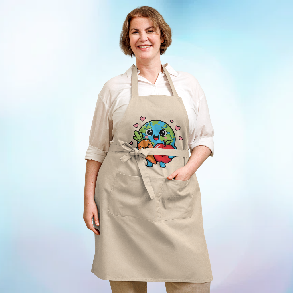 Vegan for the Planet Organic Cotton Apron