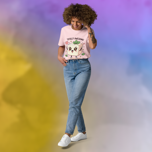 Tofully Awesome Tofu Organic Cotton T-Shirt