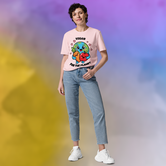 Vegan for the Planet organic cotton t-shirt