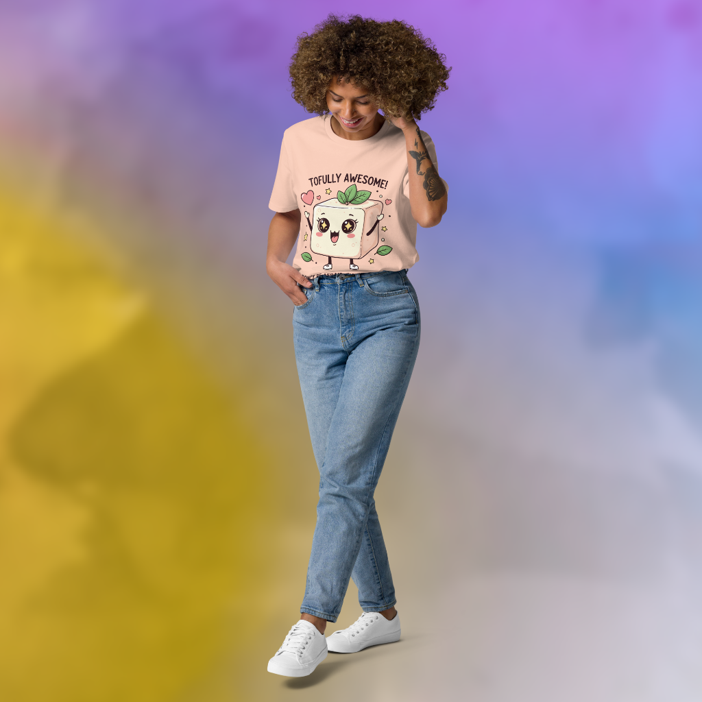 Tofully Awesome Tofu Organic Cotton T-Shirt