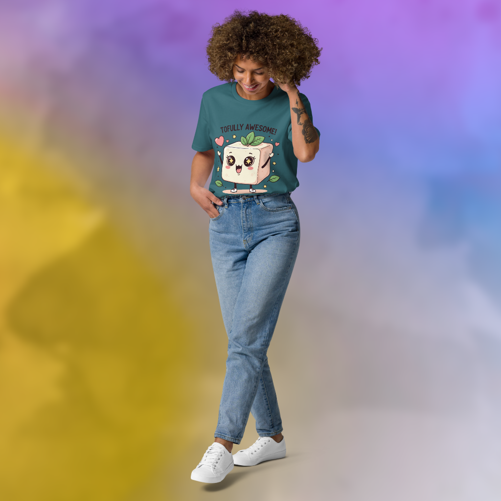 Tofully Awesome Tofu Organic Cotton T-Shirt