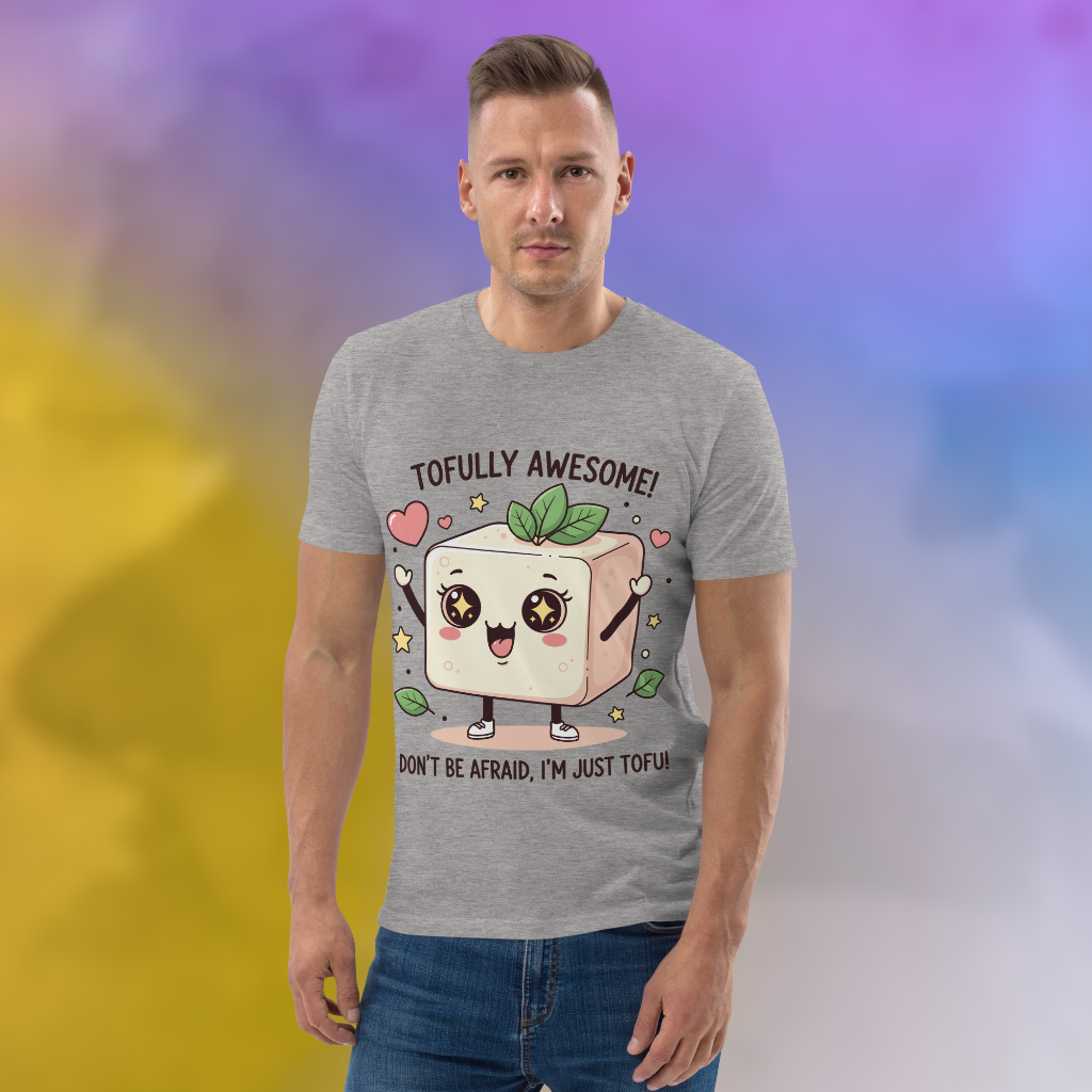 Tofully Awesome Tofu Organic Cotton T-Shirt