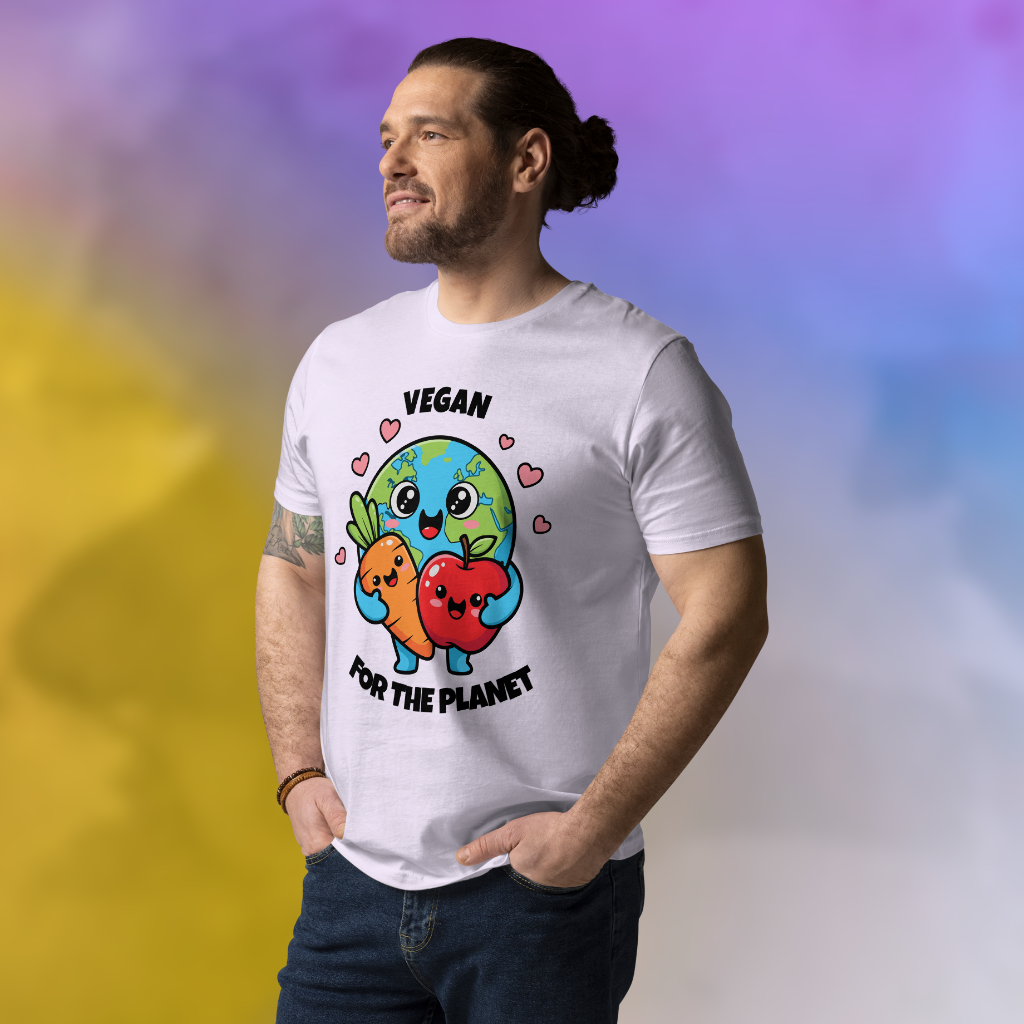 Vegan for the Planet organic cotton t-shirt