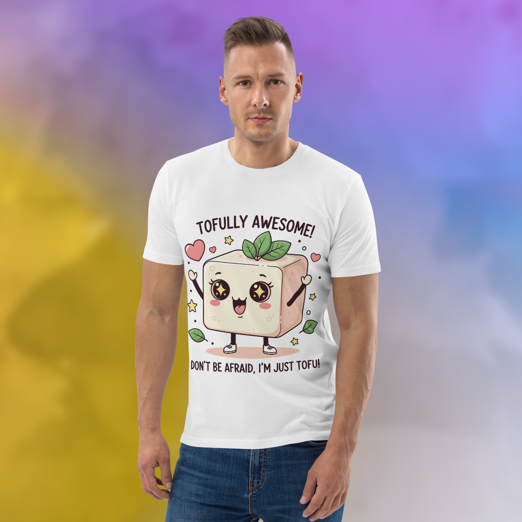 Tofully Awesome Tofu Organic Cotton T-Shirt